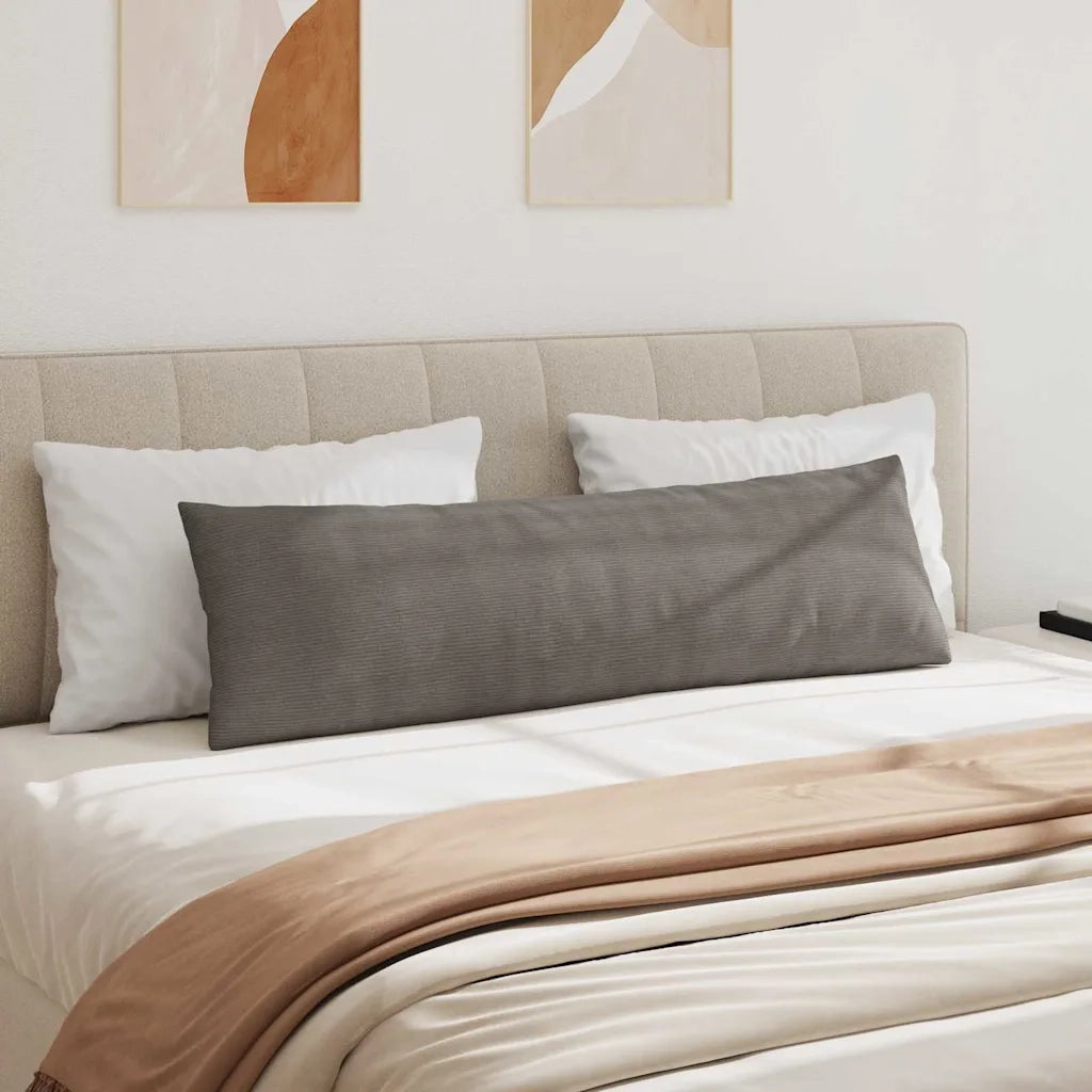 Cuscini da Divano 2 pz | Cuscini per sedie Grigio chiaro 145 x 40 cm