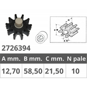 GIRANTE JOHNSON RIF.OR.9864 IMPELLER JOHNSON/EVINRUDE/OMC 98645