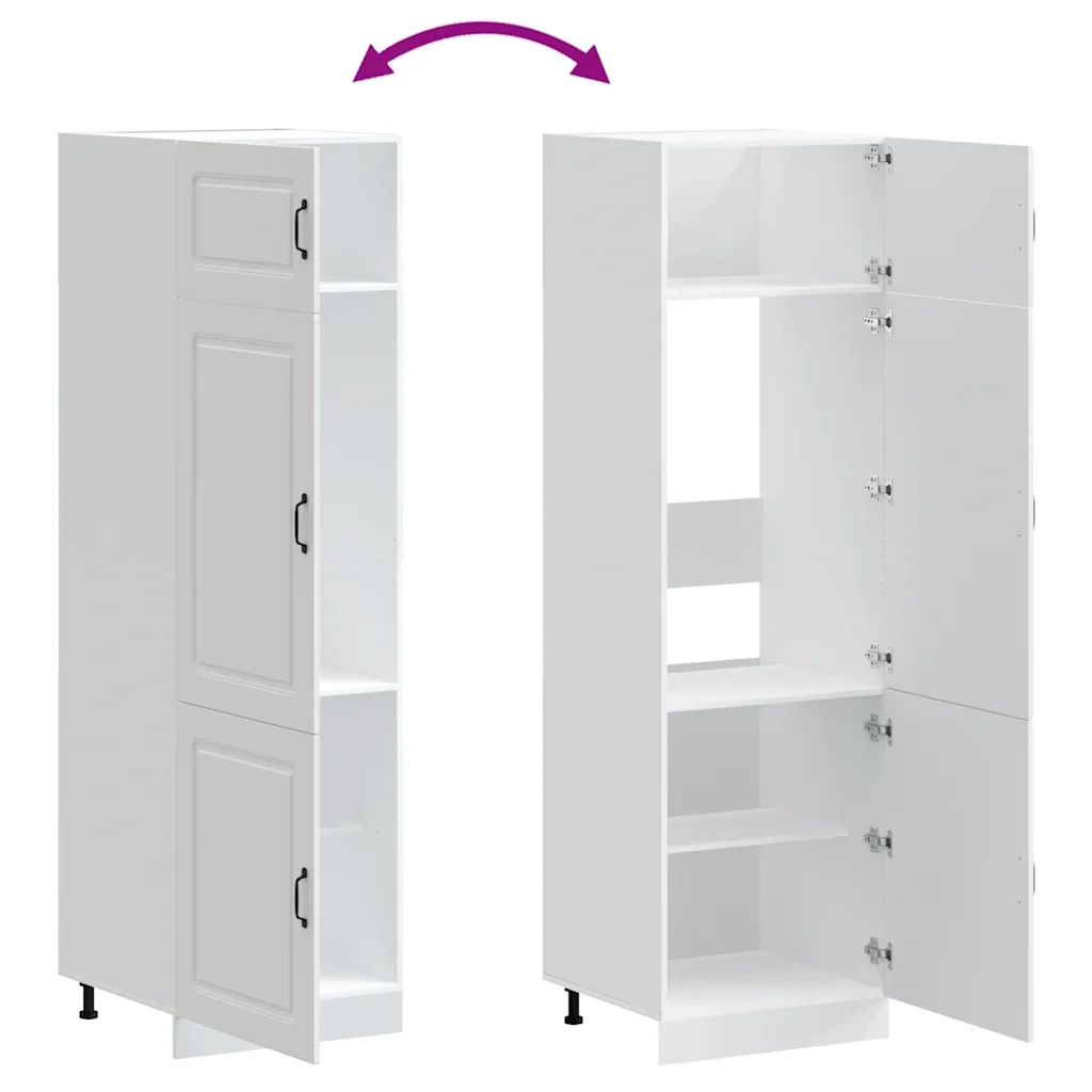 Pensile da cucina | Armadio da Cucina Kalmar Bianco in Legno Multistrato