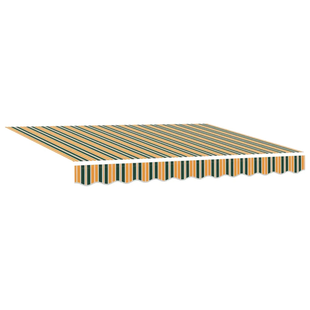Struttura della tenda-Telaio per tenda da sole Verde e Giallo 300 x 250 cm 536773