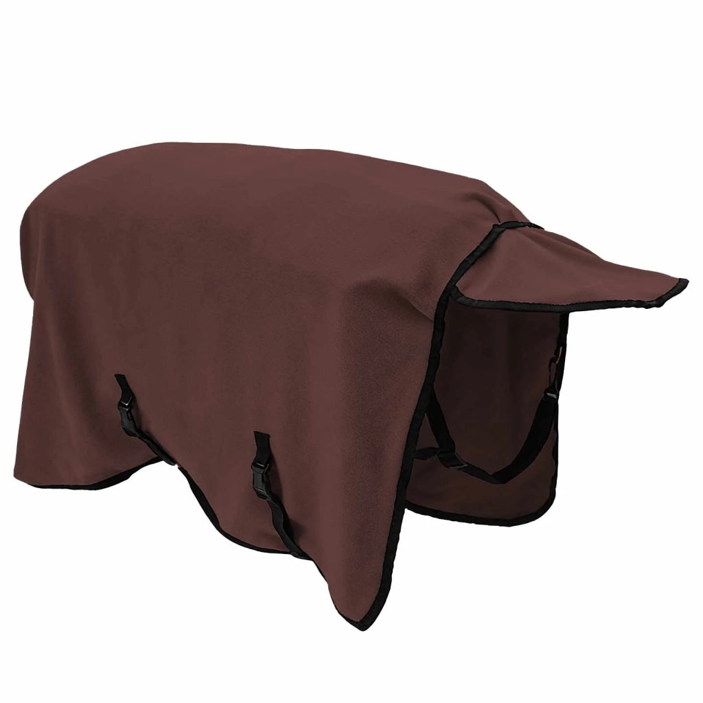 Coperta per Cavalli Marrone Scuro Completo 95 cm Poliestere CFW7836409
