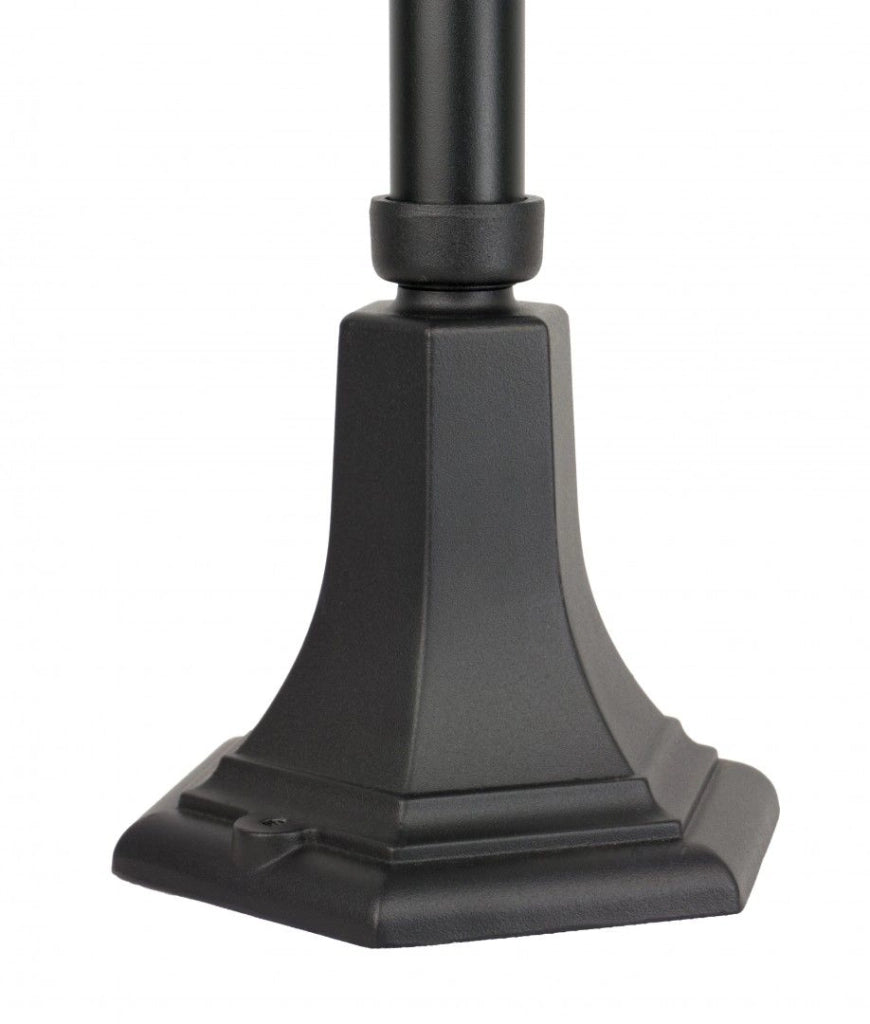 Lampada esterna da terra retrò 80cm E27 nera IP43 SU-MA