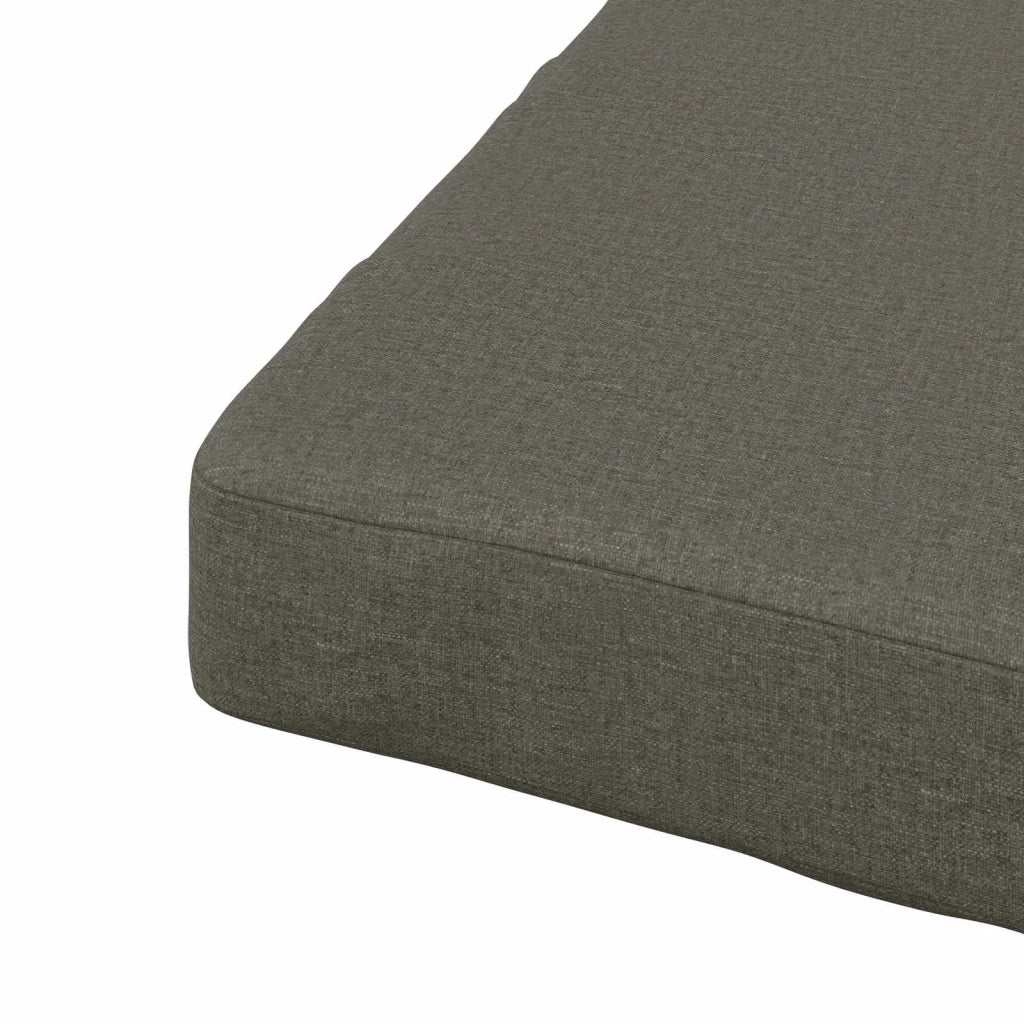 Cuscini per Sedia in 4 Pezzi VUGHT 4 pcs 100% Poliestere Grigio 946277