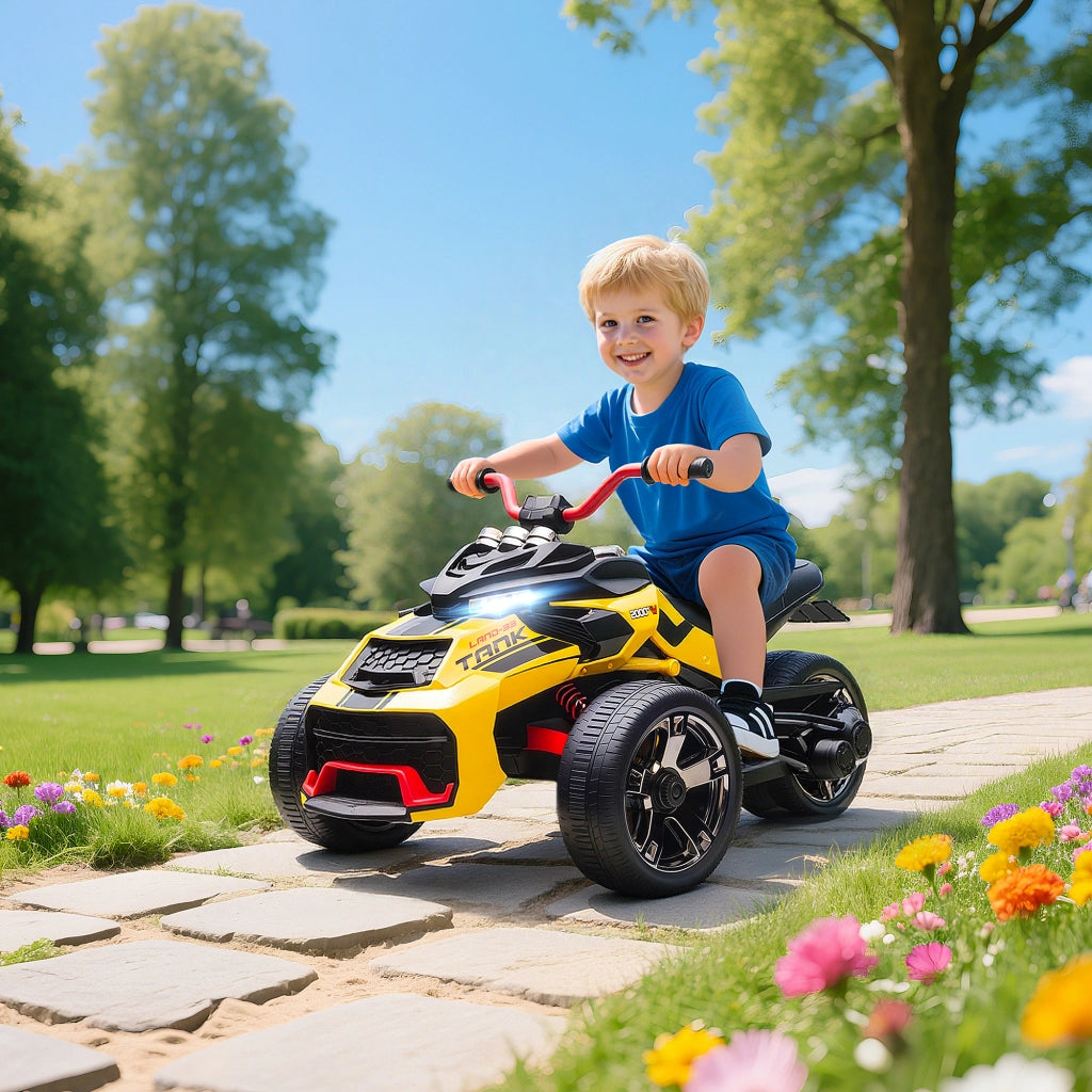 Veicolo Elettrico per Bambini ¨C Minimal ¨C Giallo