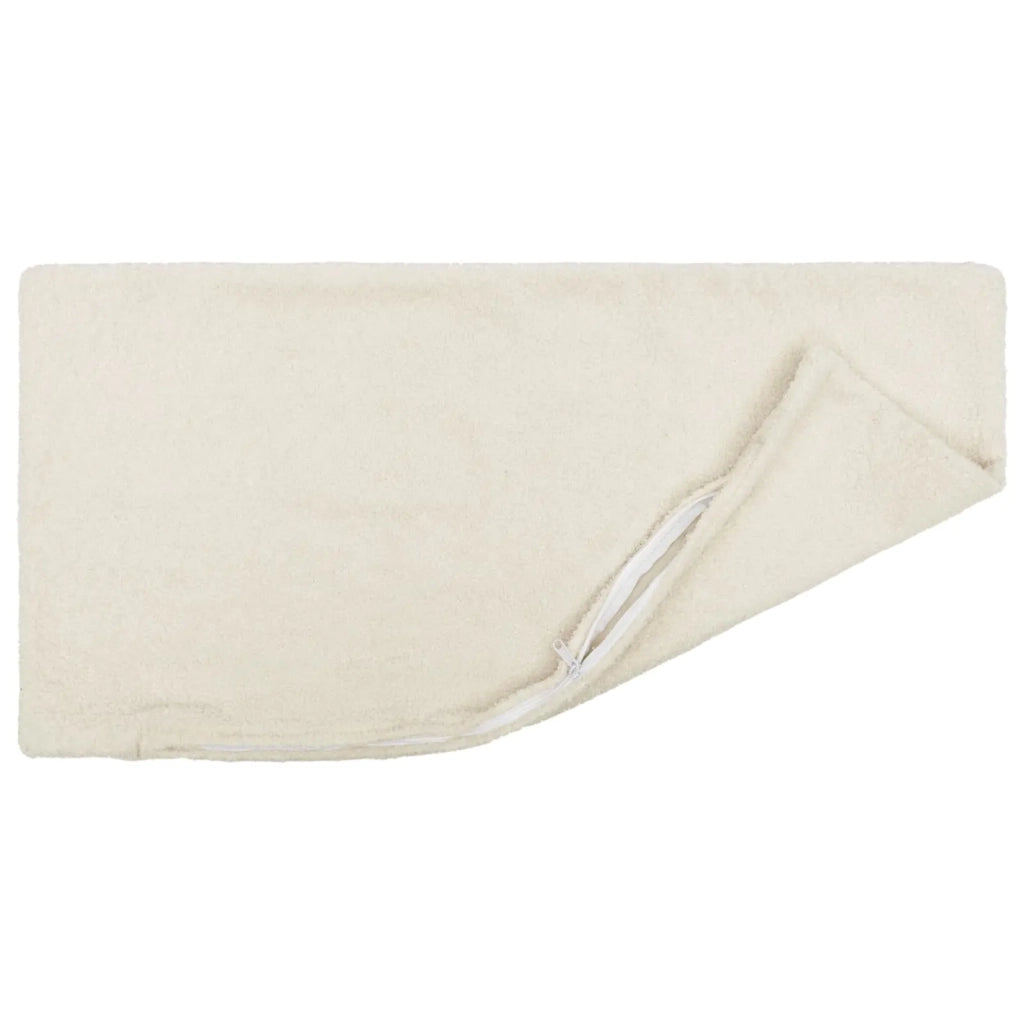 Federa 6 pcs HEERLEN Crema 40 x 80 cm Bouclé 909941