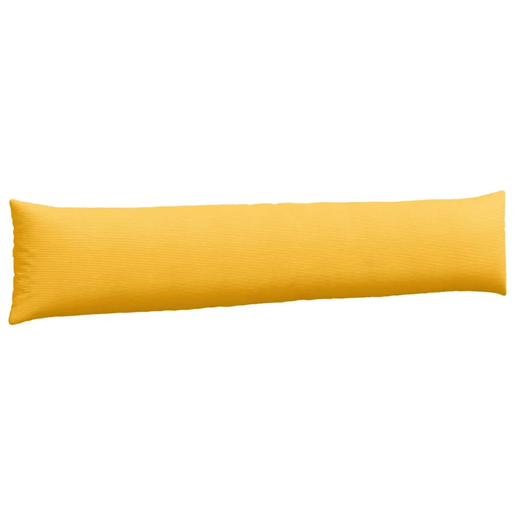 Cuscini da Divano 2 pz | Cuscini per sedie Giallo Chiaro 200 x 40 cm
