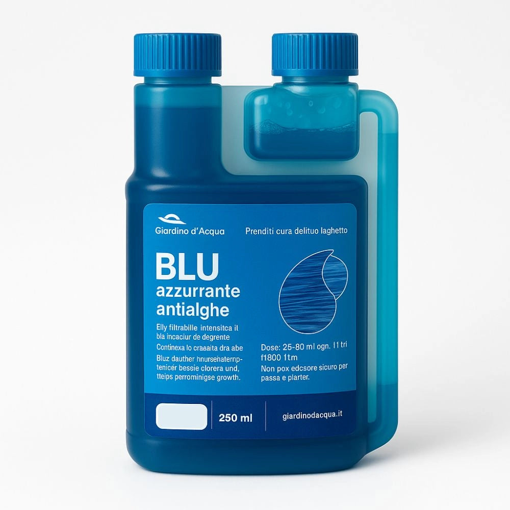 6 pezzi blu azzurrante naturale per laghetto dose per 60000 litri