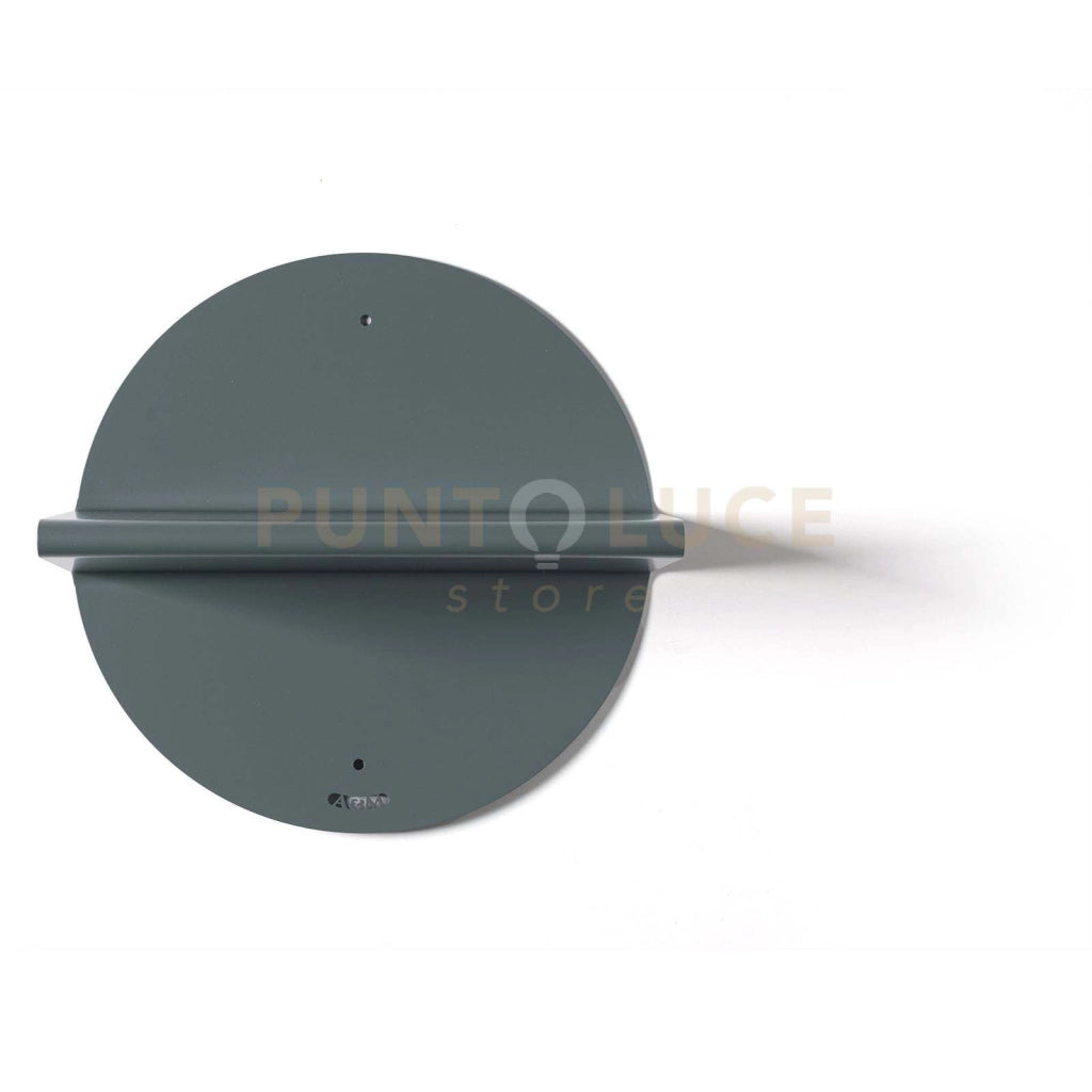 consolle mensola moderna pois Petrolio in Ferro  30 (18cm di profondità)