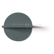 consolle mensola moderna pois Petrolio in Ferro  30 (18cm di profondità)