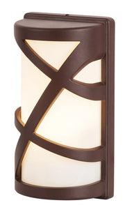 Applique esterna Durango 1luce E27 IP54 marrone Rabalux