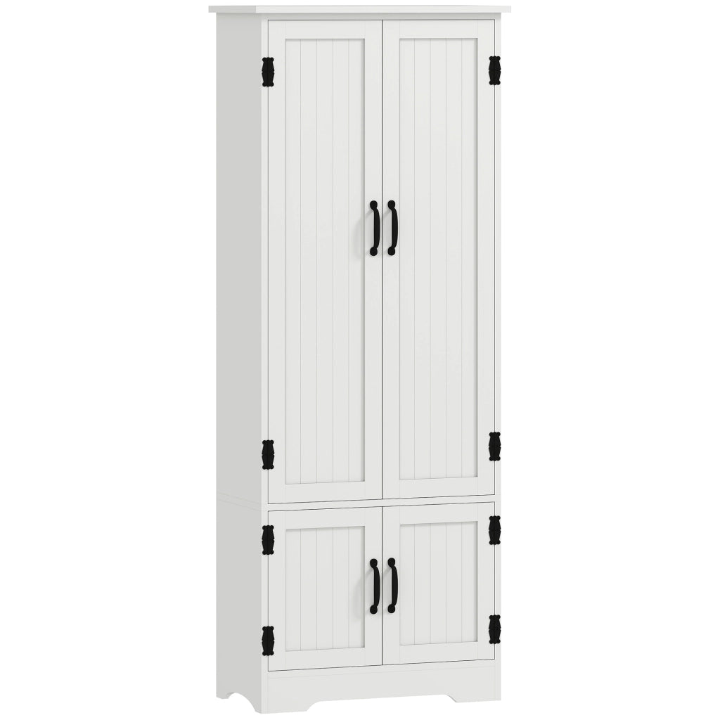 Mobile da cucina con ante e ripiani ¨C Xylo ¨C bianco MDF 2 ante 3 ripiani