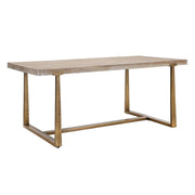 Tavolo VKH575, Marrone, MDF, 180x90x78 cm
