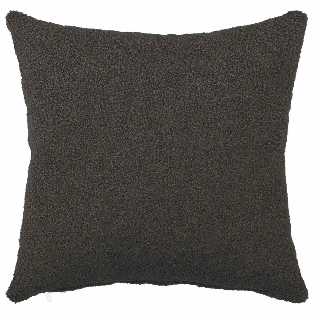 Federa 12 pcs HEERLEN Grigio Scuro 40 x 40 cm Bouclé 908490