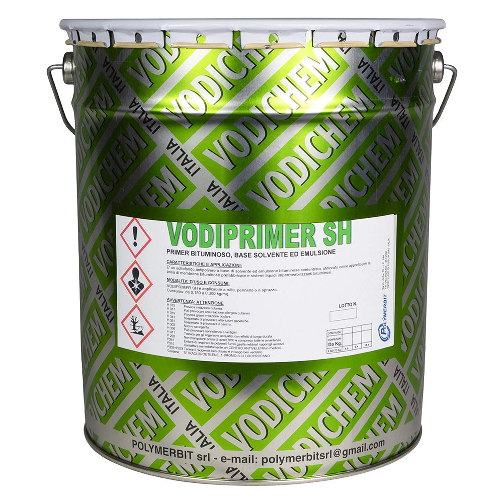 Primer Bituminoso a Solvente Vodichem Vodiprimer Sh 18 kg