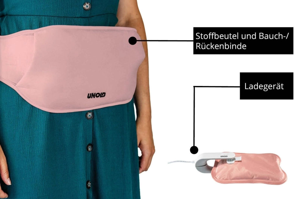 Unold 86014 borsa di acqua calda elettrica 380 W Rosa