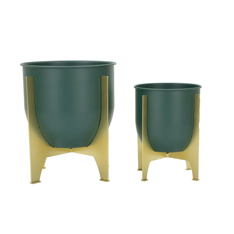 Porta Vasi Grent Shet Set 2 Pz cm ø 24,5x26-19x21