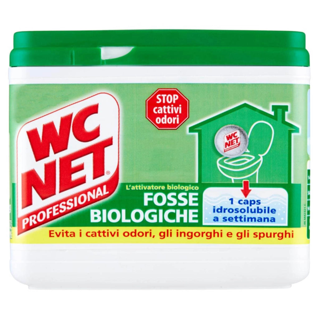 WC NET FOSSE BIOLOGICHE PASTIGLIE 300 GR 12 CAPS IN OGNI CONFEZIONE