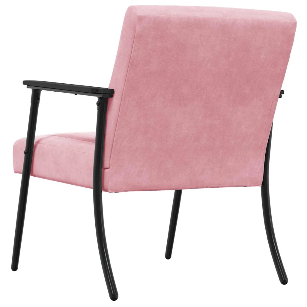 poltrona Rosa 59 x 75 x 78 cm Velluto 42017683
