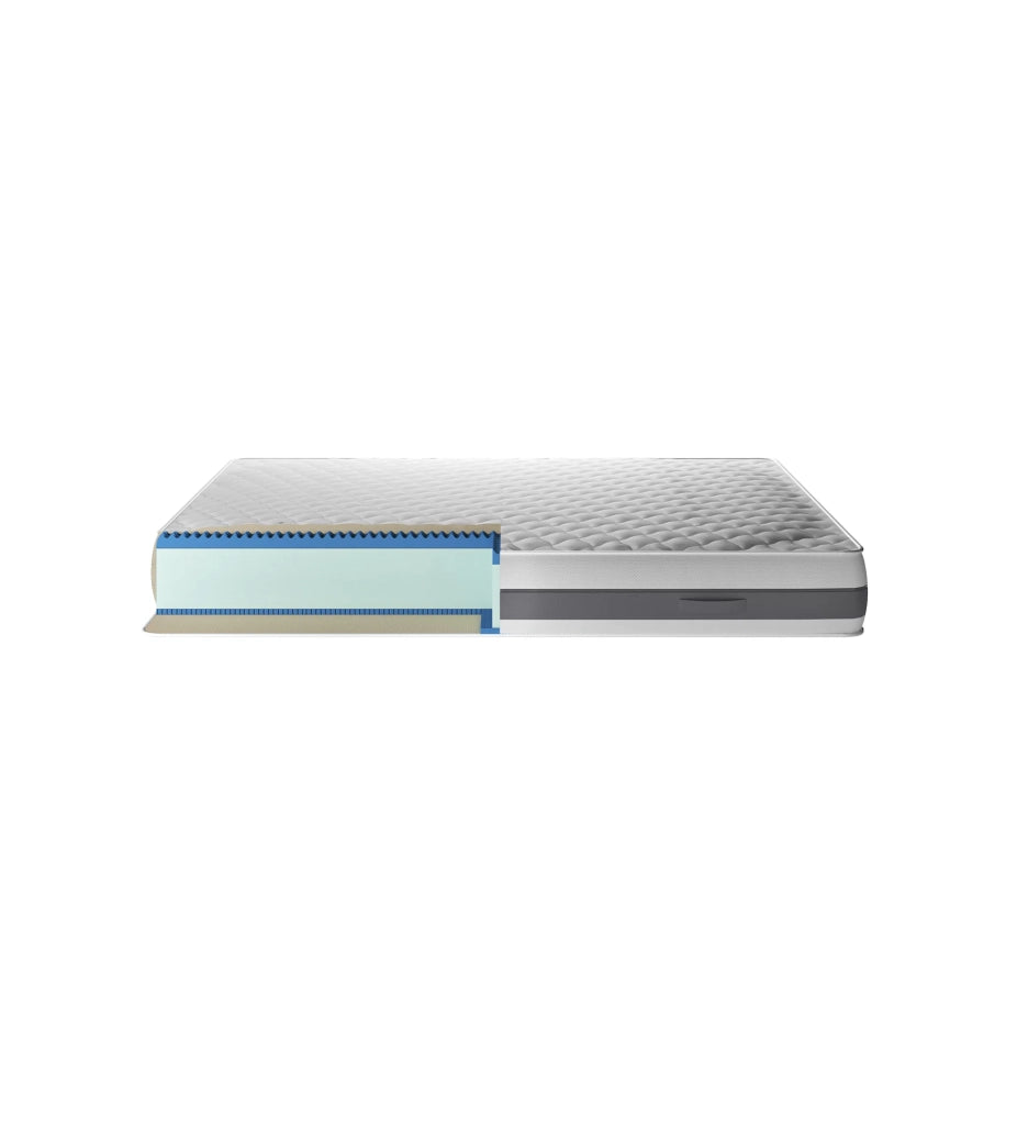 Loto Velvet, Materasso in Memory Foam Multistrato  (90cm X 195cm X 26cm) | Duzzle