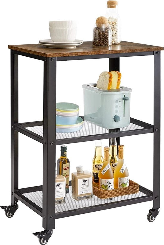 Carrello da cucina, carrello da servizio, mensola da cucina