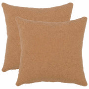 Federa 2 pcs HEERLEN Beige 40 x 40 cm Bouclé 908494