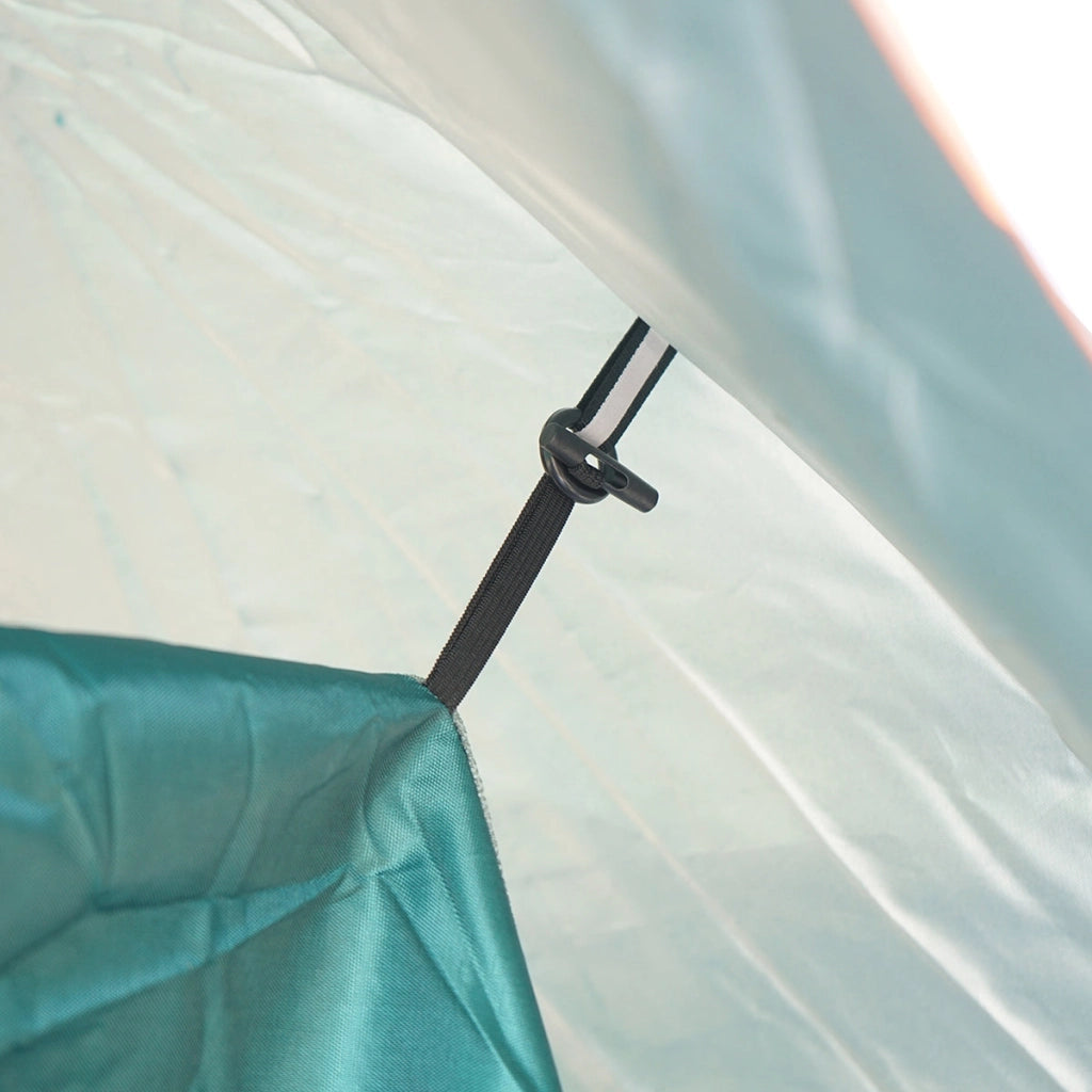 Tenda da campeggio per 2 persone, pieghevole automatica pop-up, impermeabile con protezione UV e zanzariera, 210x210x145 cm