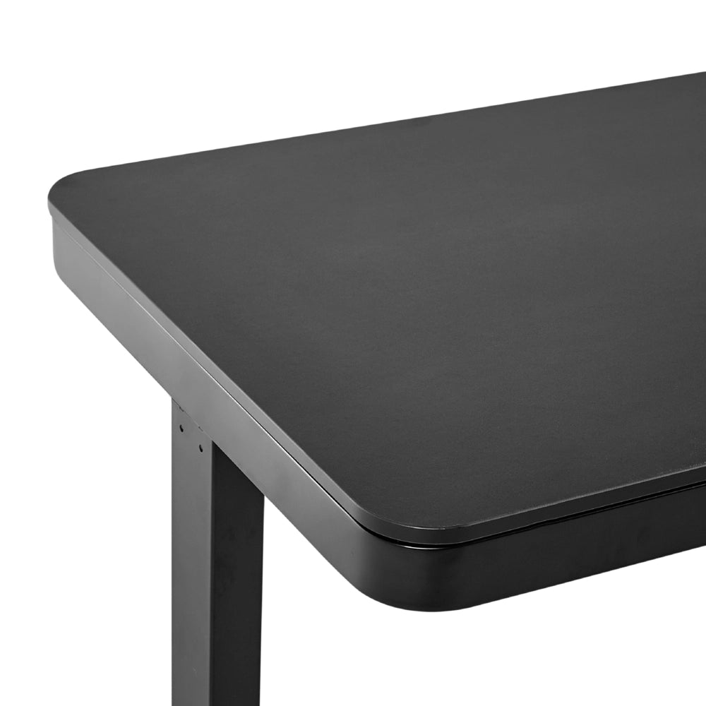 Scrivania elettrica ad altezza regolabile nero 120x60 cm ufficio studio lavoro