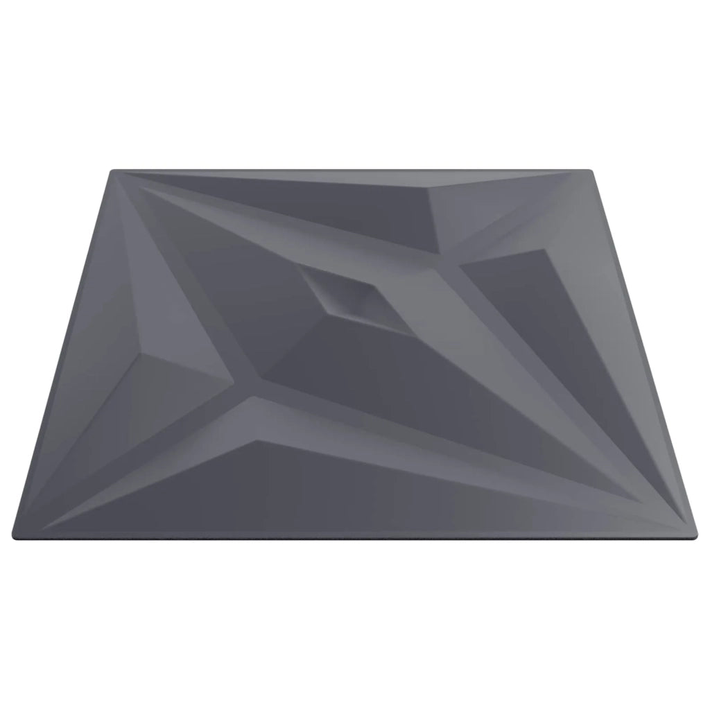 Pannelli da parete 48 pz Grigio Stella 50 x 50 cm Schiuma XPS CFW4993997