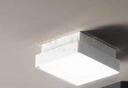 PICCA PLAFONIERA PER ESTERNI GRANDE BIANCO 30X30CM 2 LUCI ATTACCO E27
