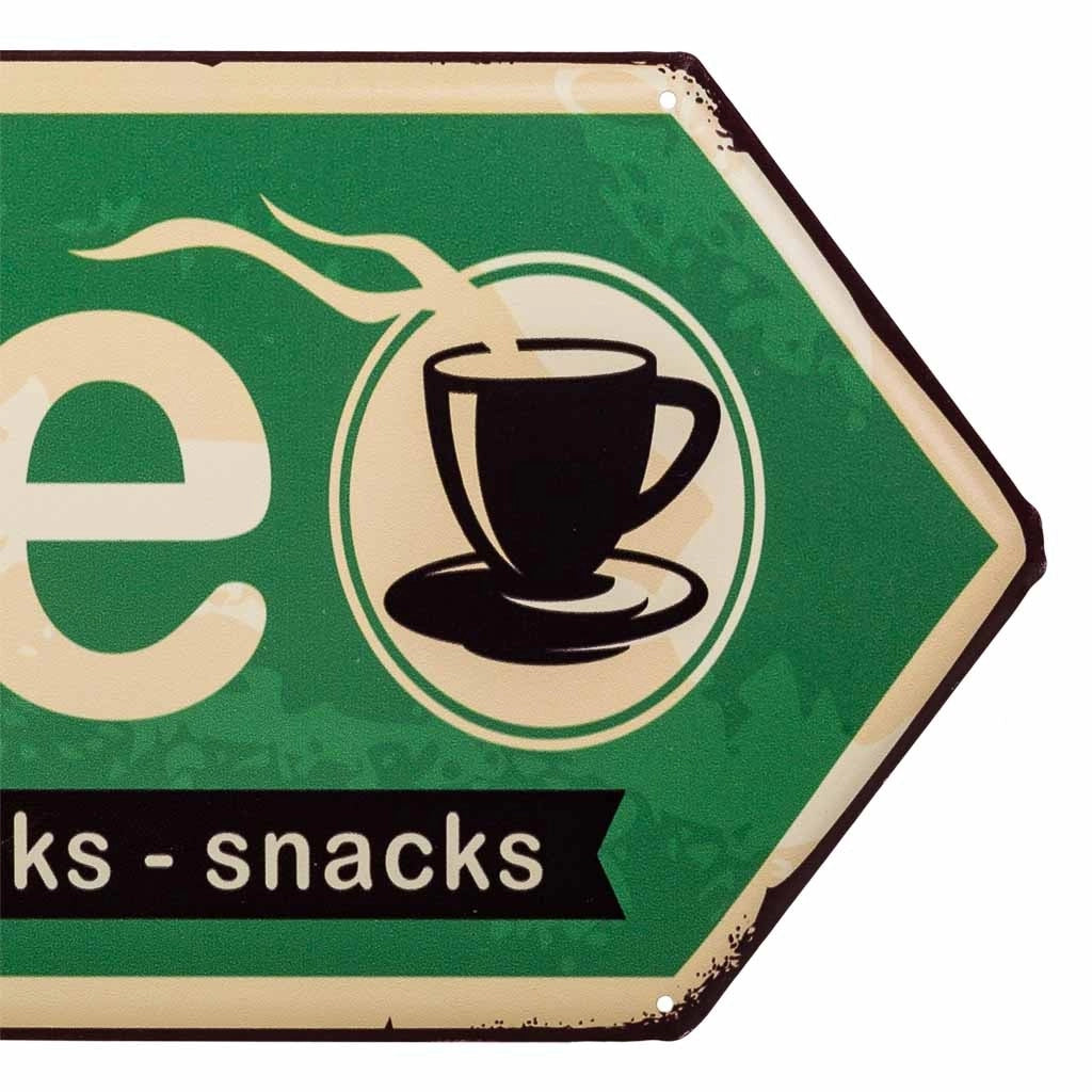 Placca in metallo verde 20x42x1h