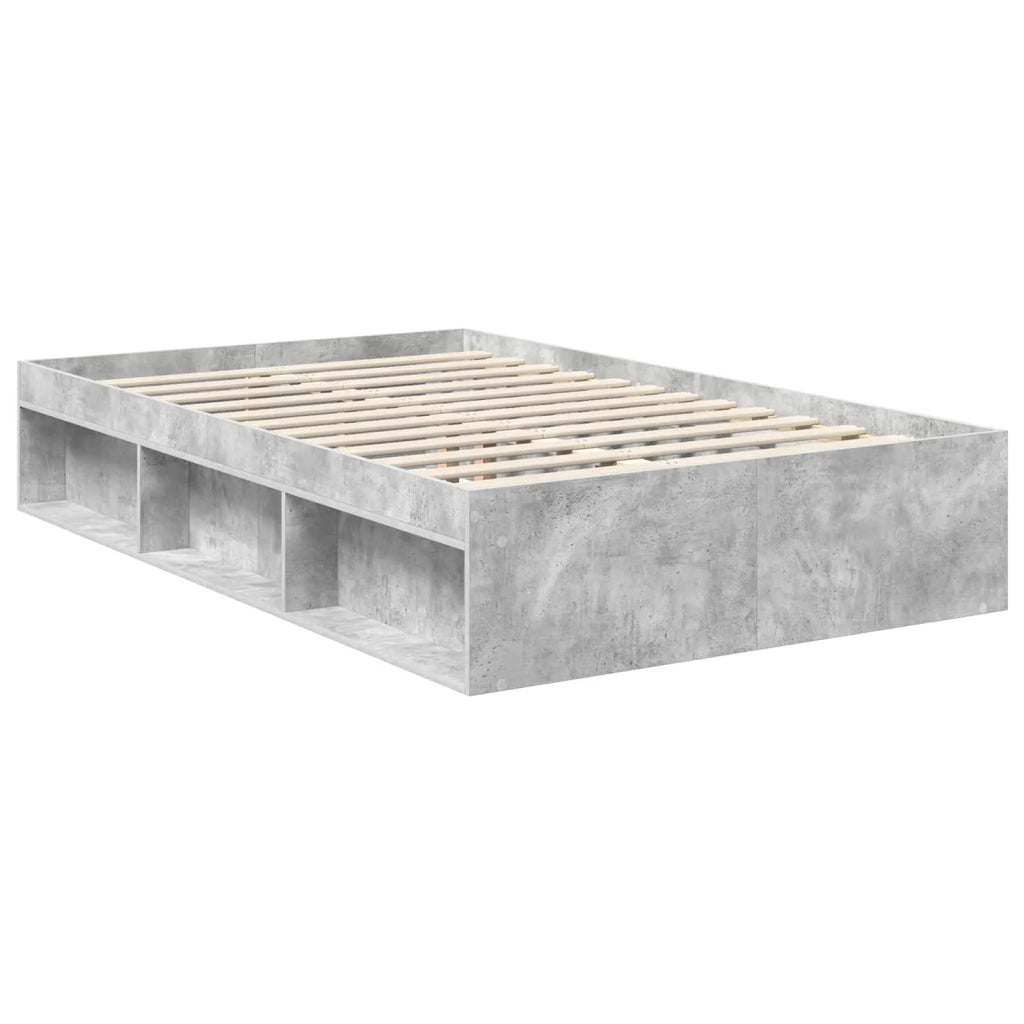 Struttura del letto-Giroletto-Rete del Letto Calcestruzzo 120 x 190 cm Pino massello 655372