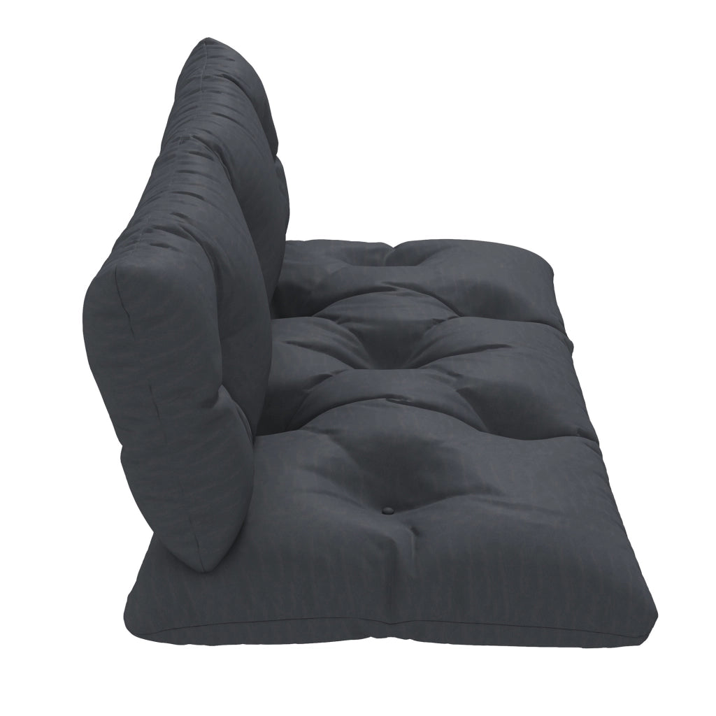 Set di 2 cuscini per divano da esterno ¨C Minimal ¨C polipropilene grigio 50x50cm
