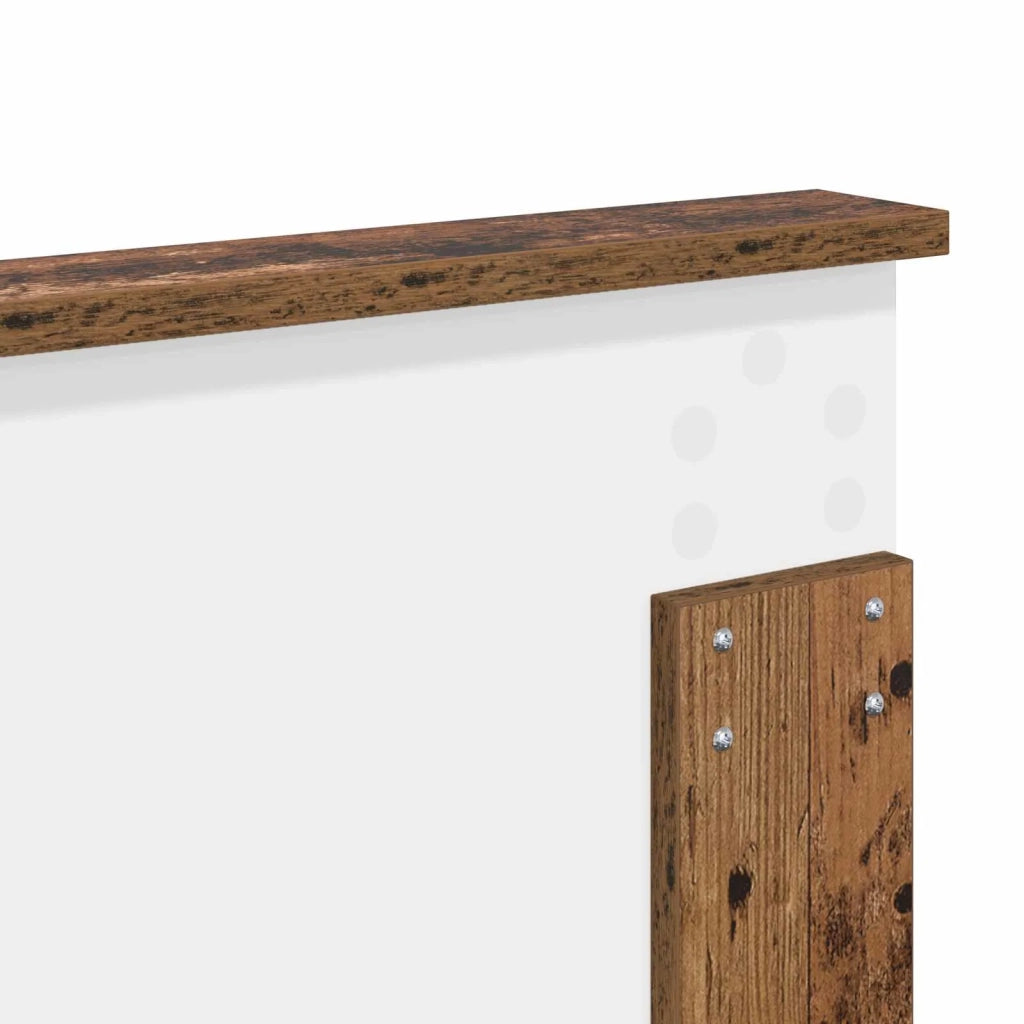 Testiera | Testata con Testiera | Testata Legno vecchio 140 cm Legno multistrato