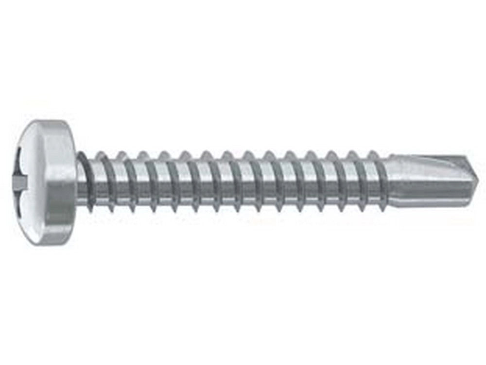 1000pz vite autoperforante tc cava ph in acciaio zincato bianco - ø mm.3,9x16 cod:ferx.fer439794