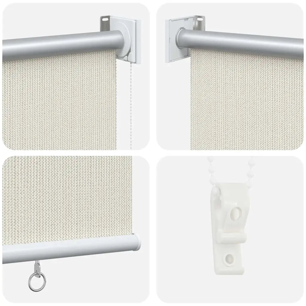 Tenda a Rullo per Esterni 185(L)x230(A) cm color crema 43453