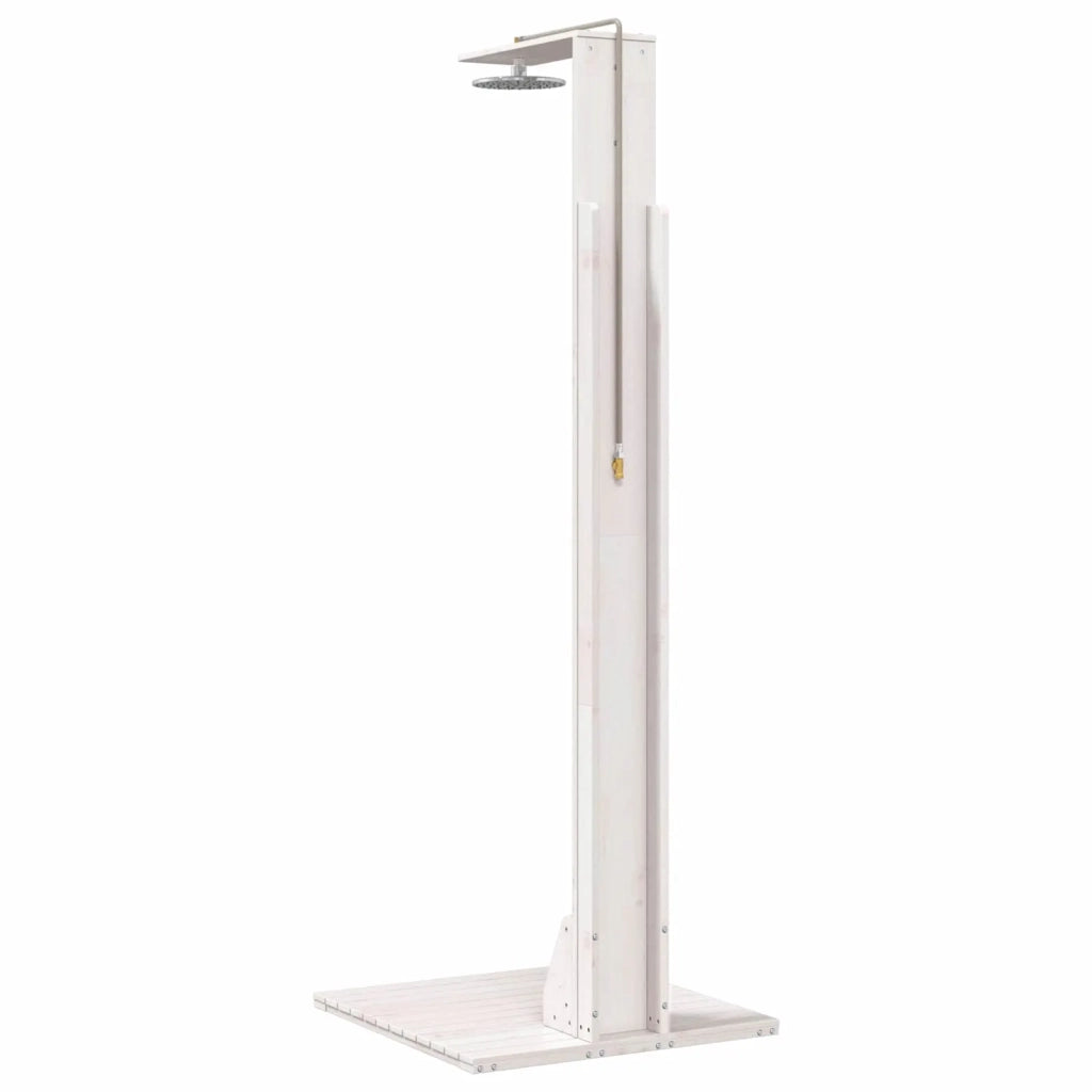 Doccia da esterno 214,5 cm Bianco 886345