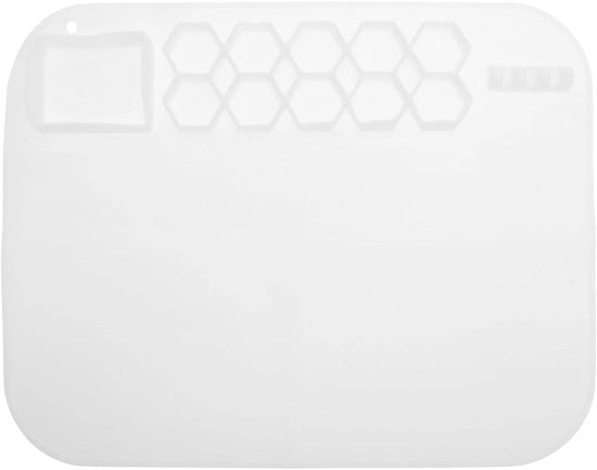 Mat di silicone resistente - Sostegno per lavori di fai da te - Piastra rettangolare - Facile da pulire