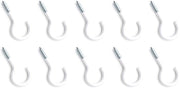 Set di 10 Viti a Bucia Bianche per Fissaggio