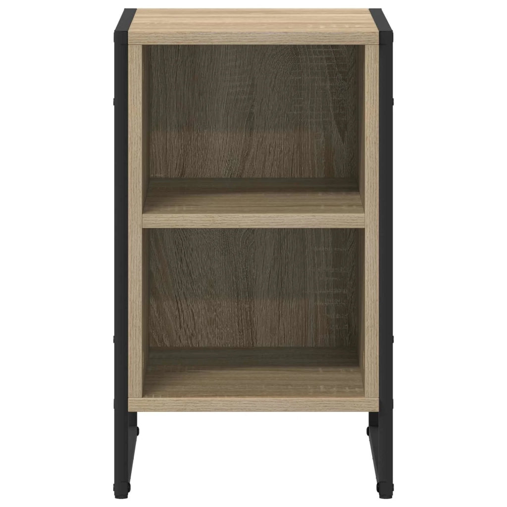 Comodino-Tavolino da notte Sonoma 39.5 x 30 x 50 cm Legno multistrato