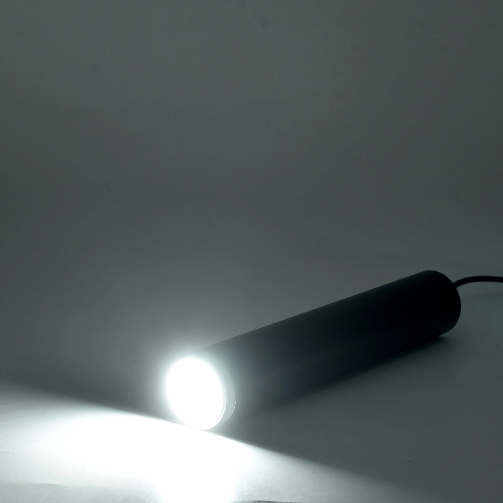 LAMPADARIO A SOSPENSIONE CILINDRICO IN ALLUMINIO NERO CON ATTACCO GU10 - DESIGN MODERNO E MINIMALISTA PER INTERNI IDEALE PER CUCINA SOGGIORNO UFFICIO E STUDIO