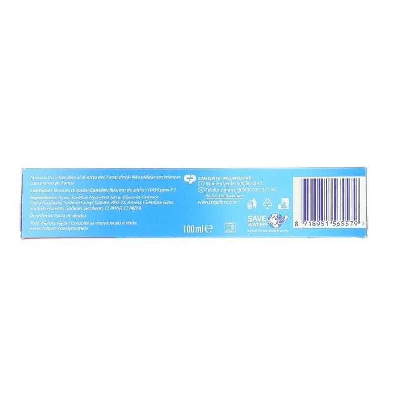 COLGATE DENTIFRICIO 100ML NEW TRIPLE ACTION PROTEZIONE CARIE DENTI BIANCHI ALITO FRESCO OKY