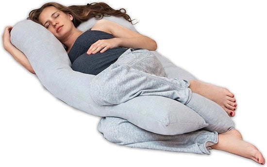 Cuscino per gravidanza - cuscino per alimentazione - cuscino di supporto per donne incinte - morbido - duraturo