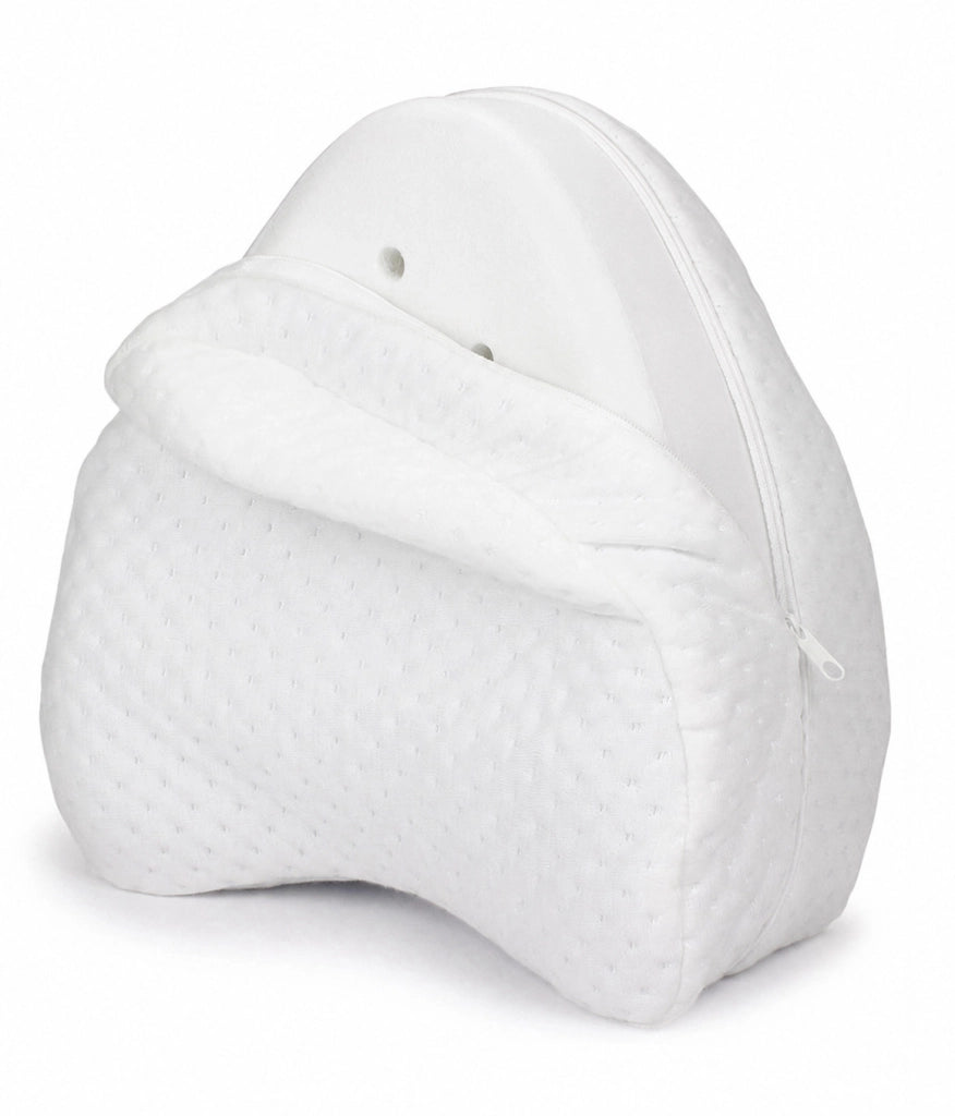 CUSCINO PER GAMBE MEMORY FOAM SUPPORTO ORTOPEDICO GINOCCHIA SCHIENA LAVABILE