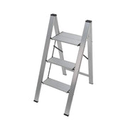 Mini Scaletta Sgabello in Alluminio Minisgà ALU Senza Parapetto Gierre Formato: 3 Gradini