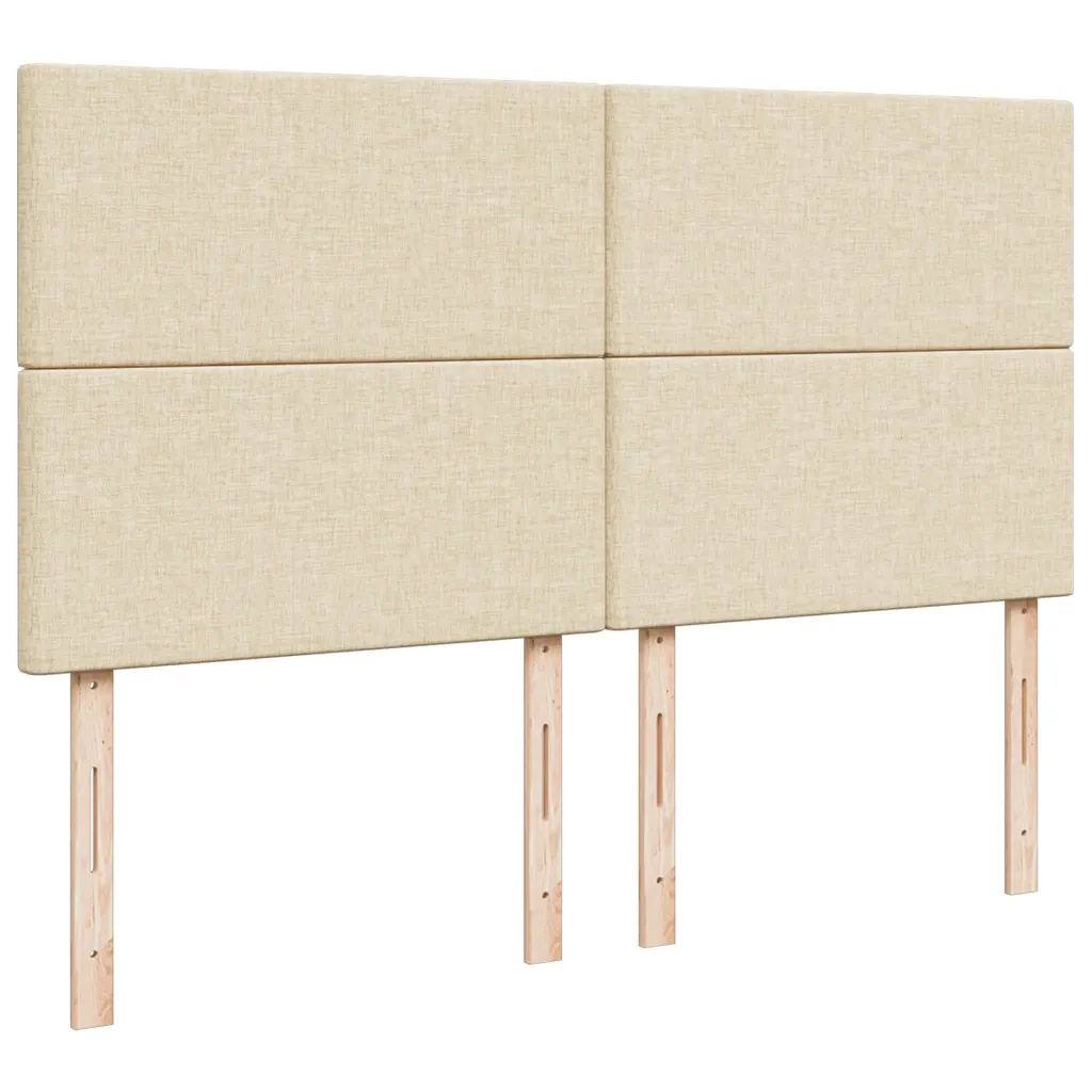 Giroletto a Molle con Materasso Crema 180x200 cm in Tessuto 3291357