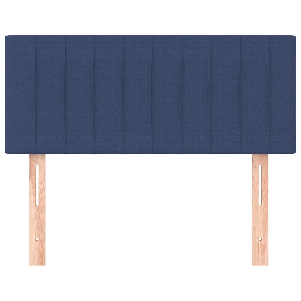 Testiera | Testata Blu 80x5x78/88 cm in Tessuto