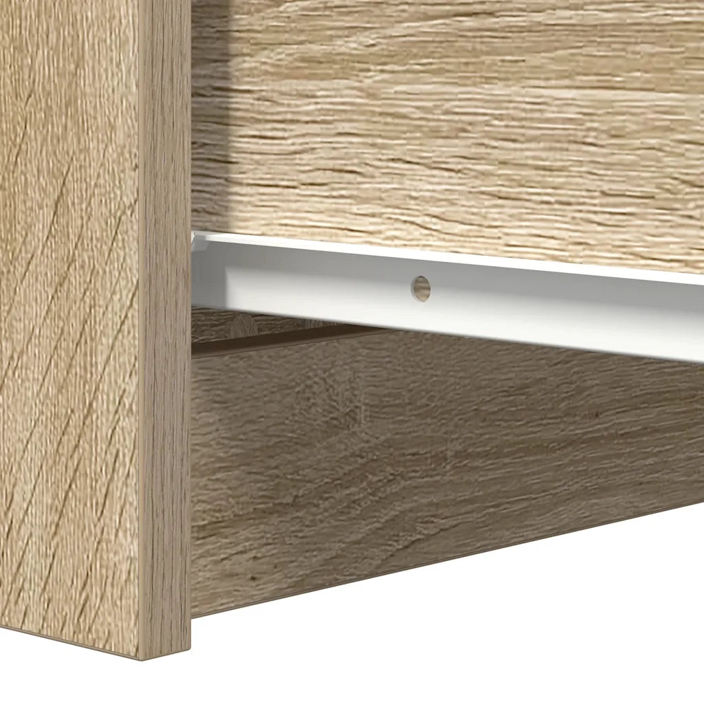 Credenza | Madia | Buffet da pranzo | Armadio da pranzo Rovere Sonoma 37,5x35x76 cm in Legno Multistrato