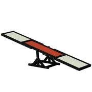 Agility Sport per Cane con Altalena ¨C zephmum ¨C Legno di Abete Grigio Nero