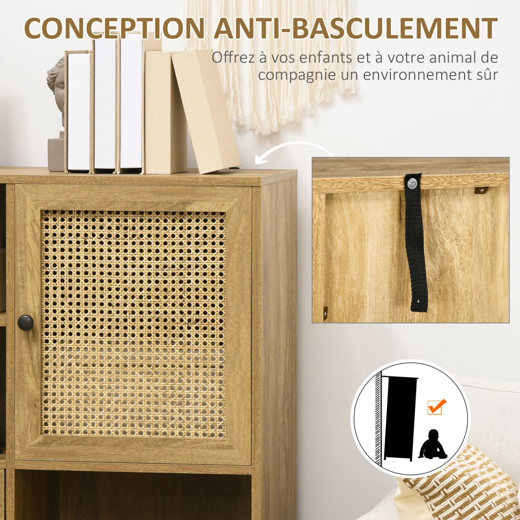 Credenza ¨C zephmum ¨C Bianco 90x32.5x120 cm