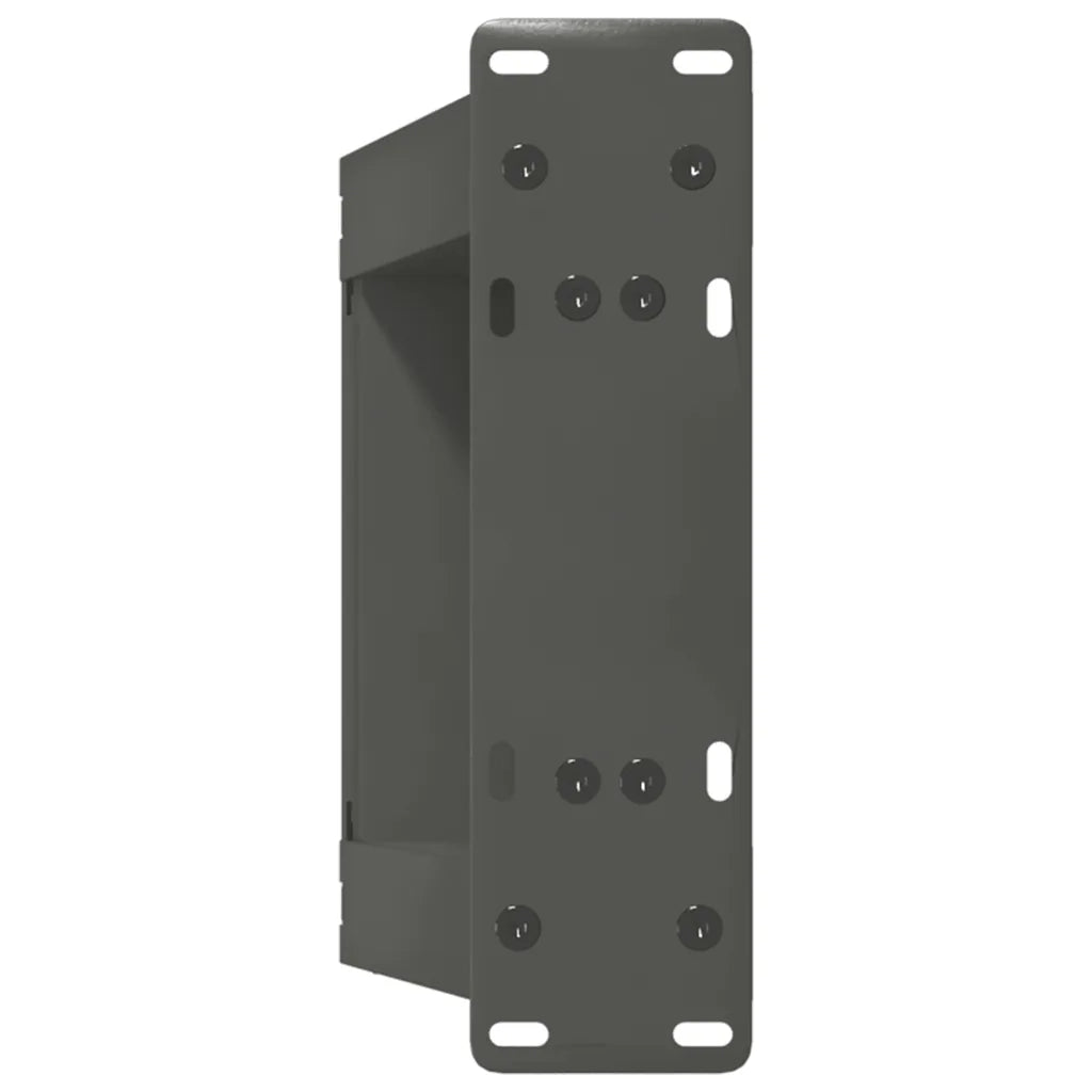 Gambe per Tavolino da Caff¨¨ a Forma di U 2 pz | Piede del tavolo Antracite 30x(30-31) cm Acciaio